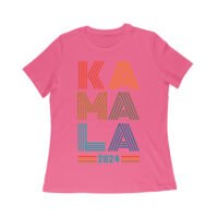 Kamala Harris 2024 Future Forward Presidential Election T-Shirt Women Relaxed - Image 3