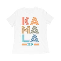 Kamala Harris 2024 Future Forward Presidential Election T-Shirt Women Relaxed - Image 2