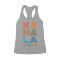 Kamala Harris 2024 Future Forward Presidential Election T-Shirt Women's Racerback Tank Top - Image 3