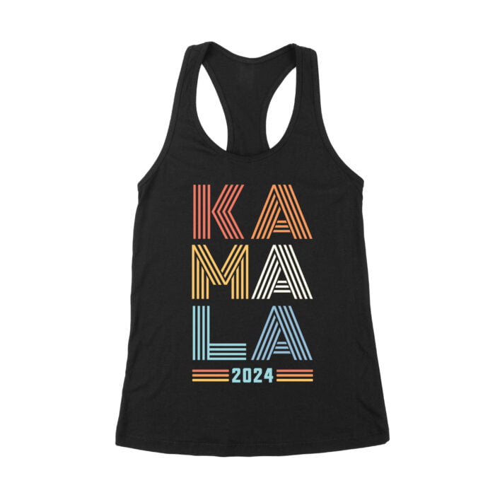 Kamala Harris 2024 Future Forward Presidential Election T-Shirt Women's Racerback Tank Top - Image 1