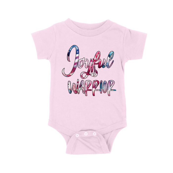 Joyful Warrior 2024 T-shirt for Kamala Harris Unisex Baby Jersey - Image 5