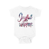 Joyful Warrior 2024 T-shirt for Kamala Harris Unisex Baby Jersey - Image 2