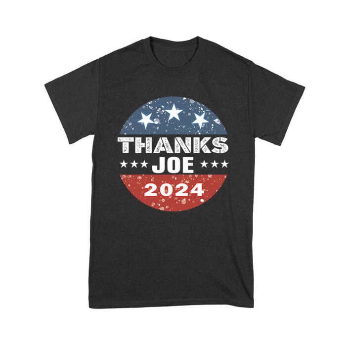 Thanks Joe Sarcastic Political T-Shirt - Bold Humor Graphic Tee for Casual Everyday Wear Unisex Youth - Image 1