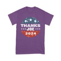 Thanks Joe Sarcastic Political T-Shirt - Bold Humor Graphic Tee for Casual Everyday Wear Unisex Youth - Image 3