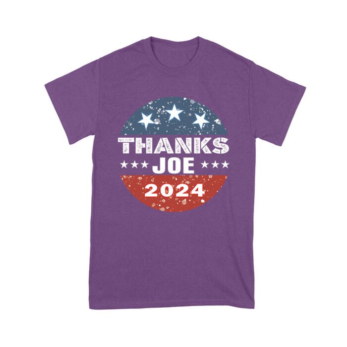 Thanks Joe Sarcastic Political T-Shirt - Bold Humor Graphic Tee for Casual Everyday Wear Unisex Youth - Image 3