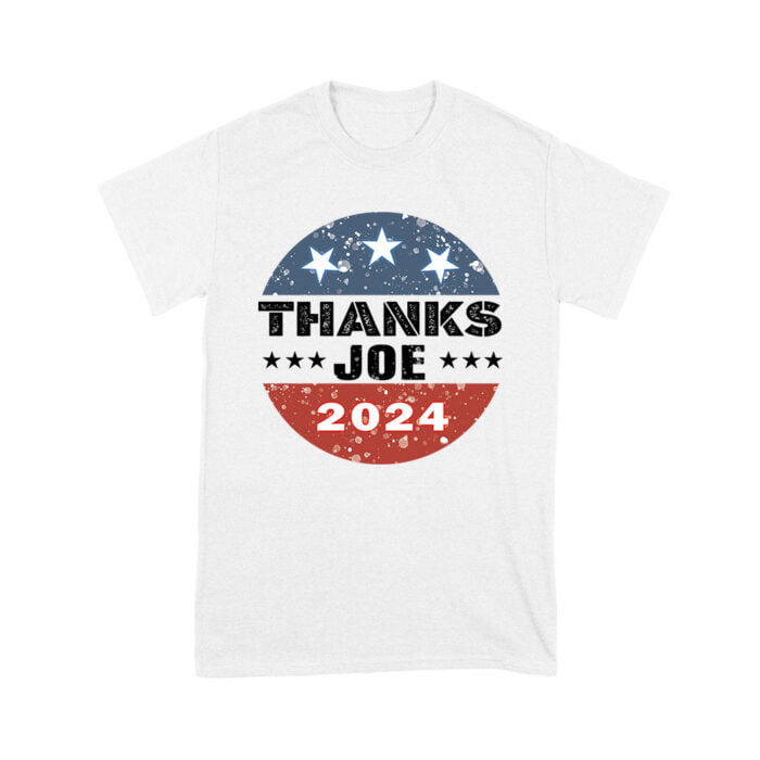 Thanks Joe Sarcastic Political T-Shirt - Bold Humor Graphic Tee for Casual Everyday Wear Unisex Youth - Image 2