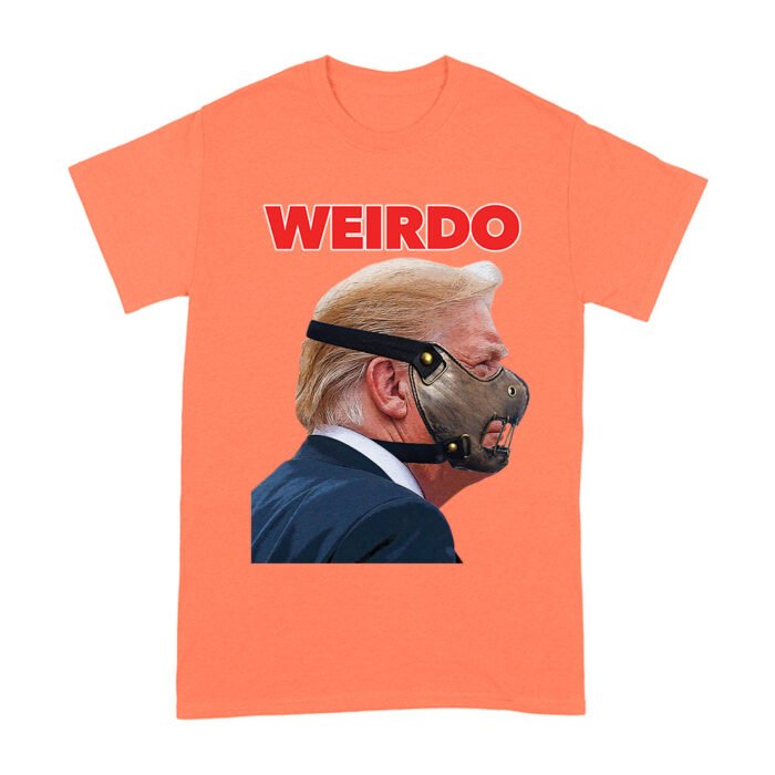 Bold WEIRDO 2024 Election T-Shirt - Humorous Political Satire Tee for Statement Makers Unisex Adult - Image 5