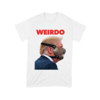 Bold WEIRDO 2024 Election T-Shirt - Humorous Political Satire Tee for Statement Makers Unisex Toddler - Image 2